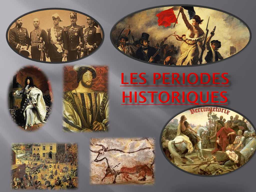 powerpoint : les périodes historiques - Histoire CE2, CM1, CM2 - La