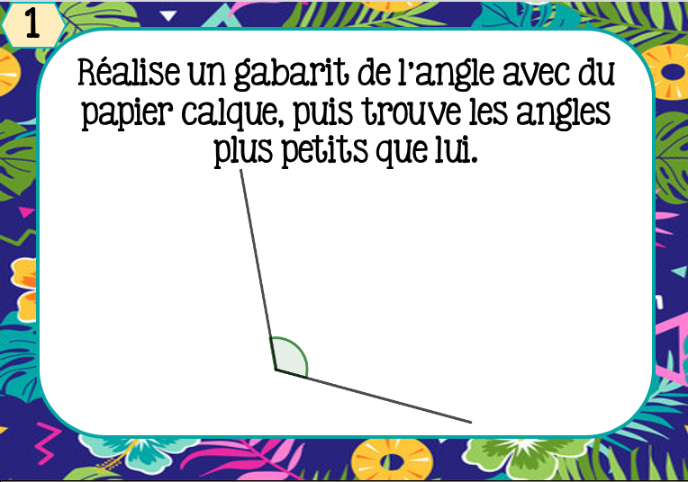 Les angles - Mathématiques CM1, CM2 - La Salle des Maitres