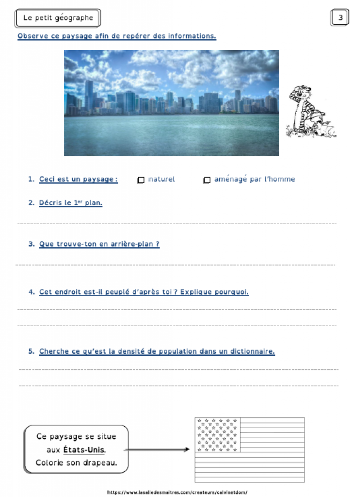 Lecture De Paysage Ce1 | Identifier Des Paysages Ce2 – MMFIPP