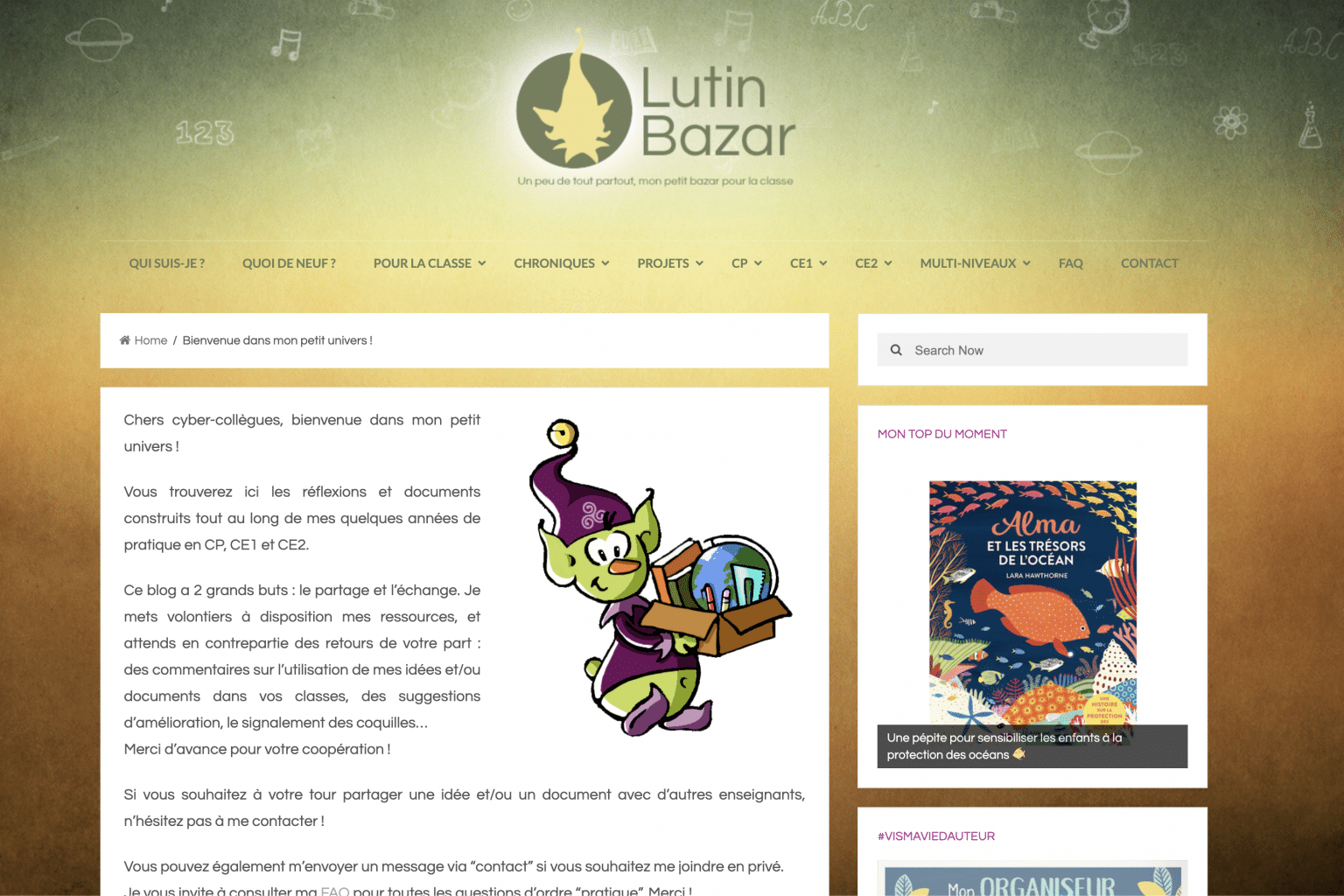 Lutin Bazar : Des ressources pour CP CE1 et CE2 - La Salle des Maitres