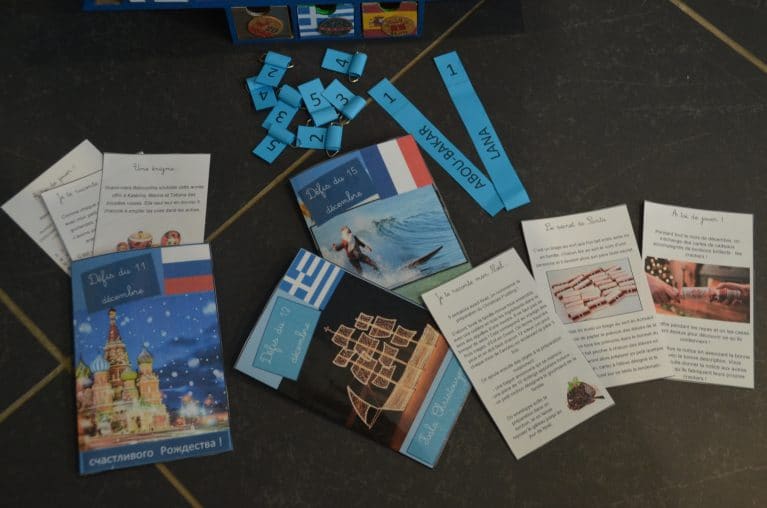 Le calendrier de l'avent de l'Europe - Découverte du Monde CE1, CE2, CP