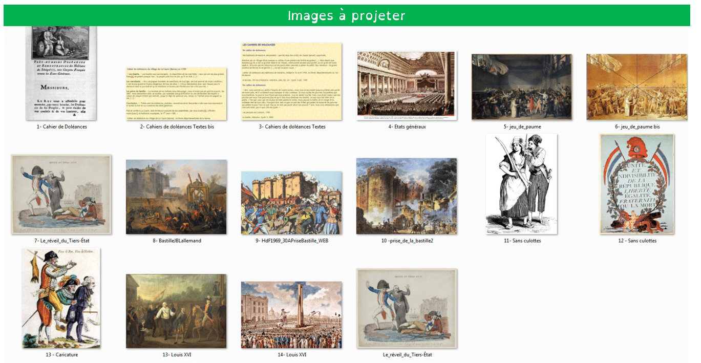 Histoire CM - La Révolution française - Histoire CM1, CM2, Pour les