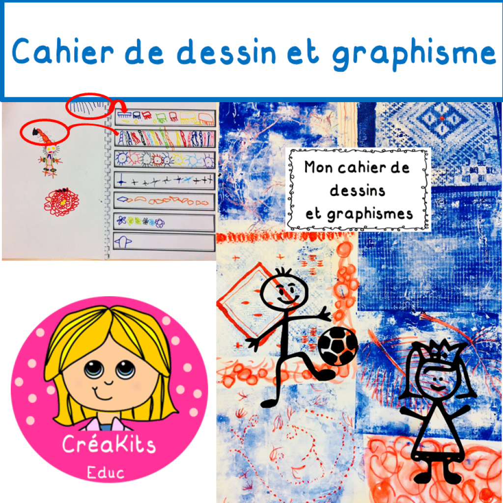 cahier de dessins et graphisme - Ecriture CP, Grande Section ...