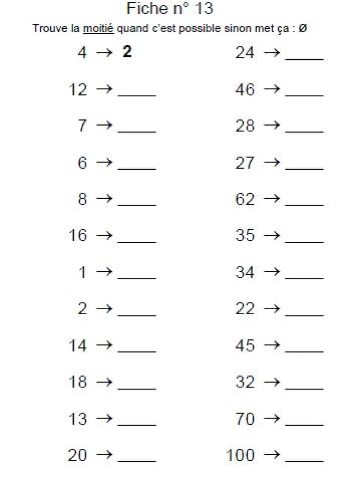 Cahier de 31 fiches de calcul CE1 + corrigé - Mathématiques CE1 - La ...