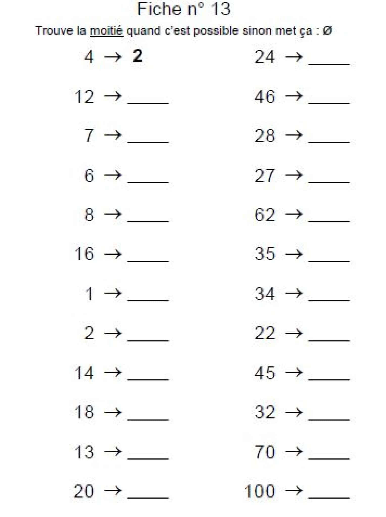 Cahier de 31 fiches de calcul CE1 + corrigé - Mathématiques CE1 - La ...