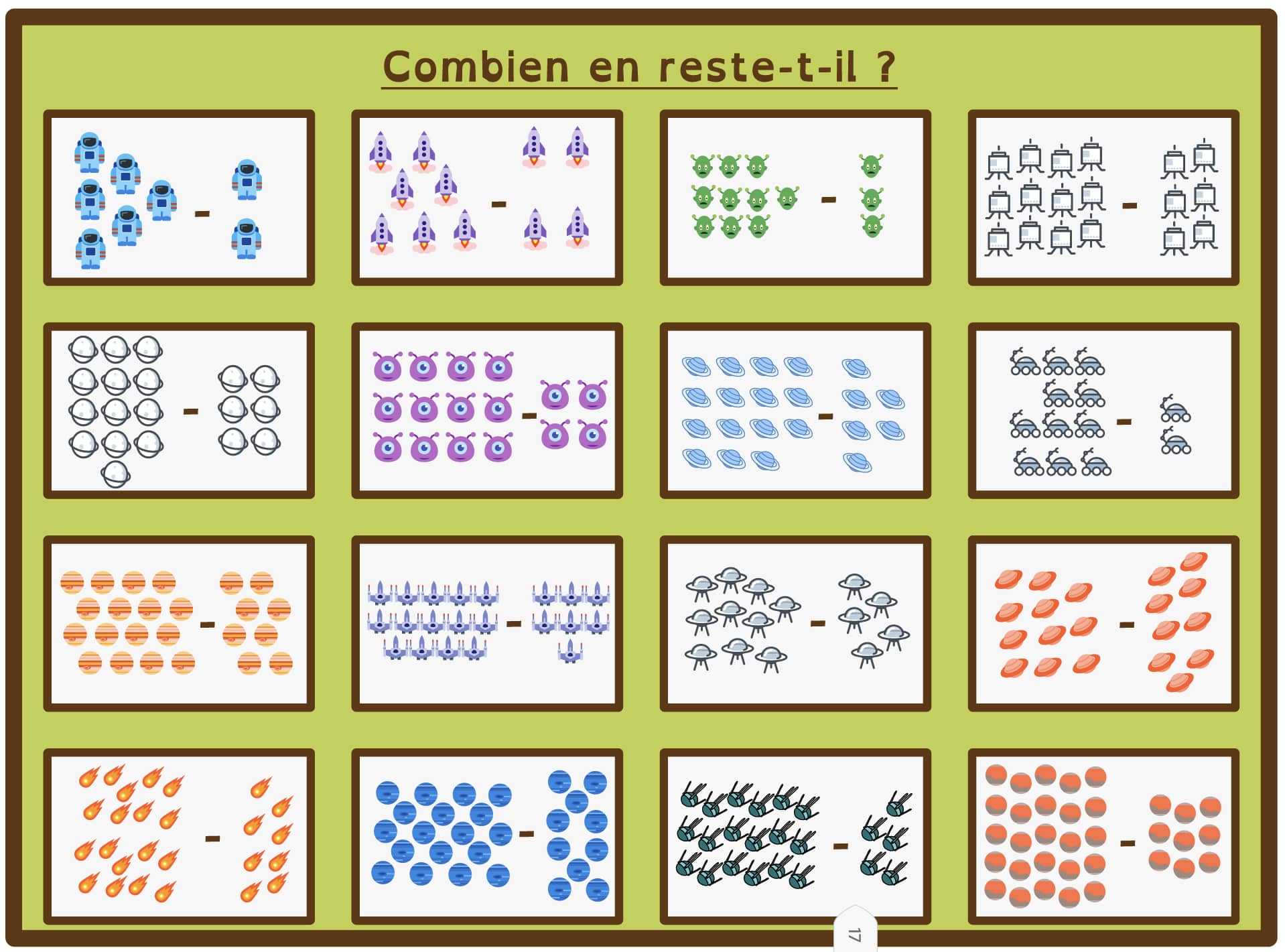 Jeu Math Ateliers mathématiques : opérations - Jeux, Mathématiques CP - La Salle ...