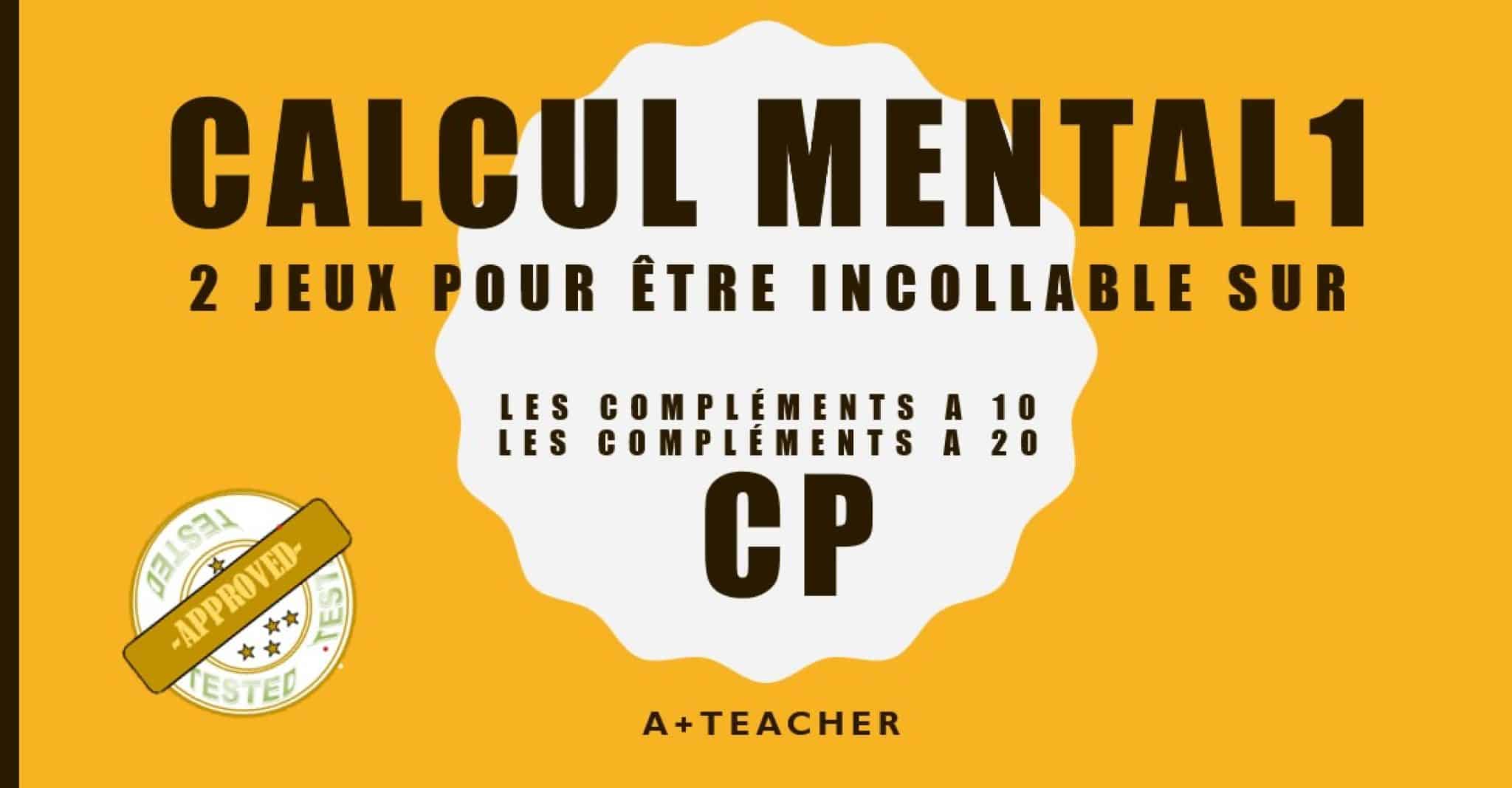 Complement A 20 CALCUL MENTAL 1 CP - DEVENIR INCOLLABLE SUR LES COMPLÉMENTS A 10 LES ...