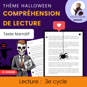 Compréhension de Lecture Halloween Peur Texte 3e Cycle