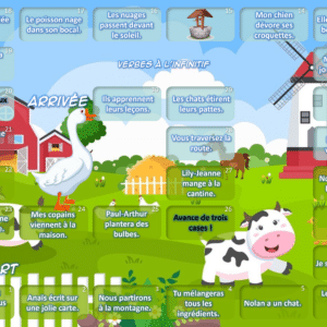 Jeu de plateau - Conjugaison - CE2/CM - Verbes à l'infinitif