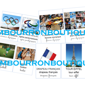 Imagier-vocabulaire Jeux Olympiques Paris 2024