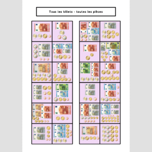 Jeu de dominos sur l’euro.